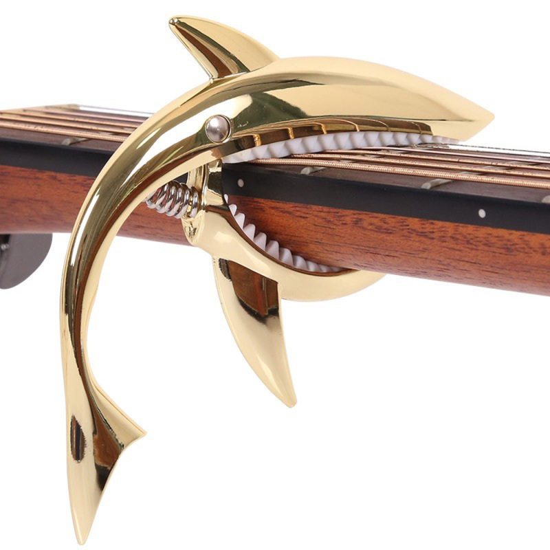 Guitar Capo Clip - คาโปกีตาร์อัลลอยด์ซิงค์คาโป้คลิปทรานเฟอร์เมอร์สำหรับกีตาร์เบสอูคูเลเล่