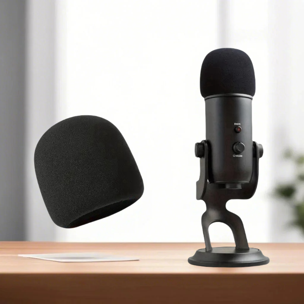 Recording Pop Filter - 1/2/3pcs ไมโครโฟนฟองน้ําโฟม,โฟมไมโครโฟนกระจก, ไมโครโฟนลม POP Filter สําหรับ