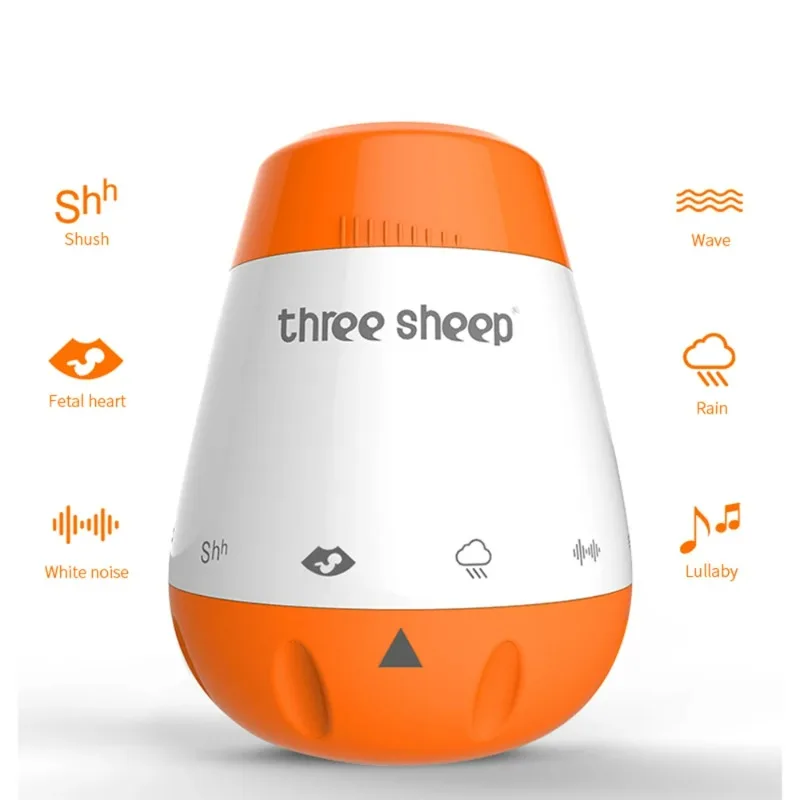 Audio Music Generator - เด็กเครื่องเสียงสีขาวสมาร์ทเพลงเซ็นเซอร์เสียงทารก Bad Sleep Helper Therapy Sound