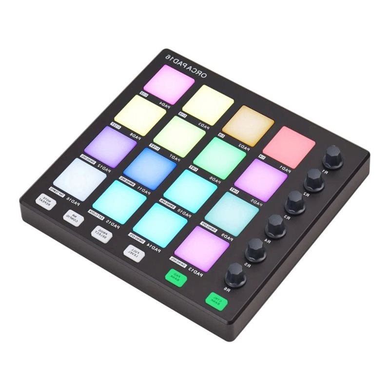 Audio Music Dj - คีย์บอร์ดคอนโทรลเลอร์ PAD16 สำหรับดีเจ ดนตรี ออดิโอ สตูดิโอ