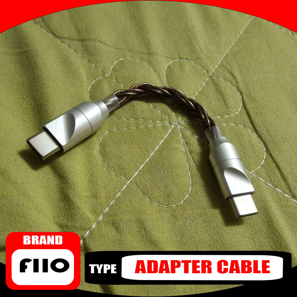 Audio Music Link - FiiO LINK TC2 LT-LT2 สายสัญญาณเสียงเครื่องเล่นเพลงถอดรหัสเครื่องขยายเสียงหูฟังอะแดปเตอร์ OTG