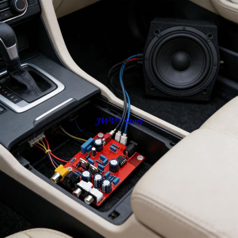 Audio Music Enhancer - 573A TDA1543 CS8412 DACs เสียงถอดรหัสพร้อม Opticals