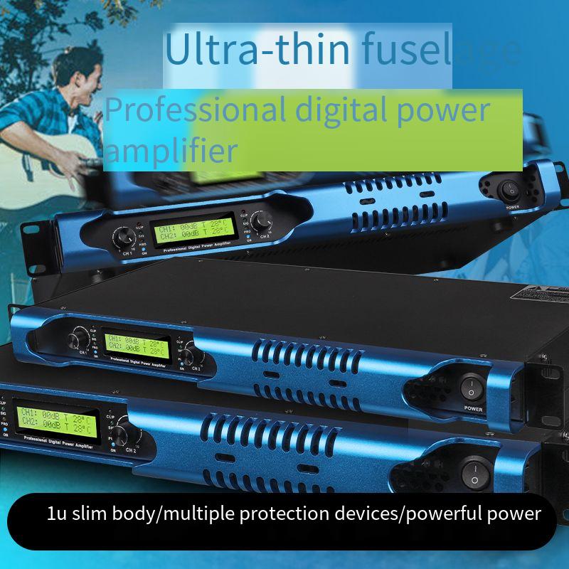 Audio Music Dj - เครื่องขยายเสียงดิจิตอลกำลังขับ 600 วัตต์ 2 แชนแนล สำหรับงานดีเจ