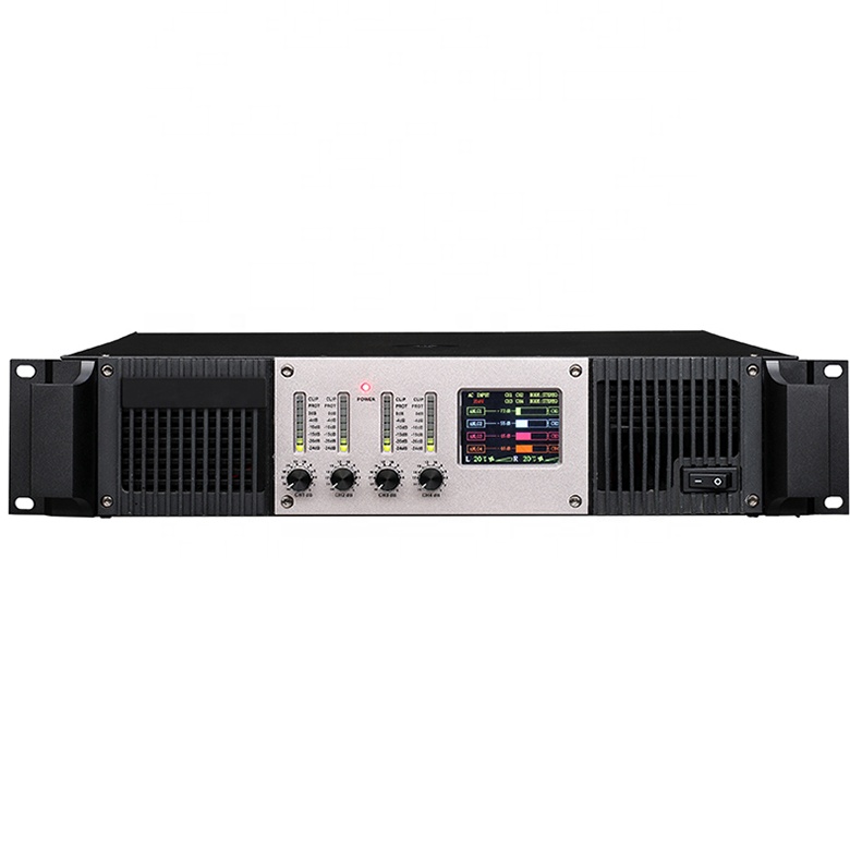 Audio Music Dj - เพาเวอร์แอมป์ 220V/110V 800W*4 รุ่น ET4.8 Pro