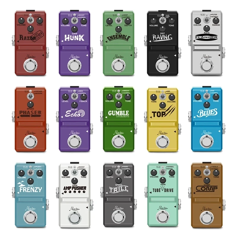 Looper Pedal Guitar - Rowin Pedal Para Guitarra Super Tiny