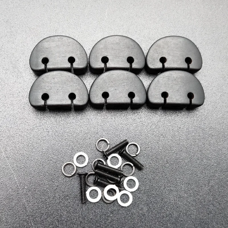 6 ชิ้น Ebony Guitar Tuning Peg - Guitar Capo Clip บทวิจารณ์และราคา