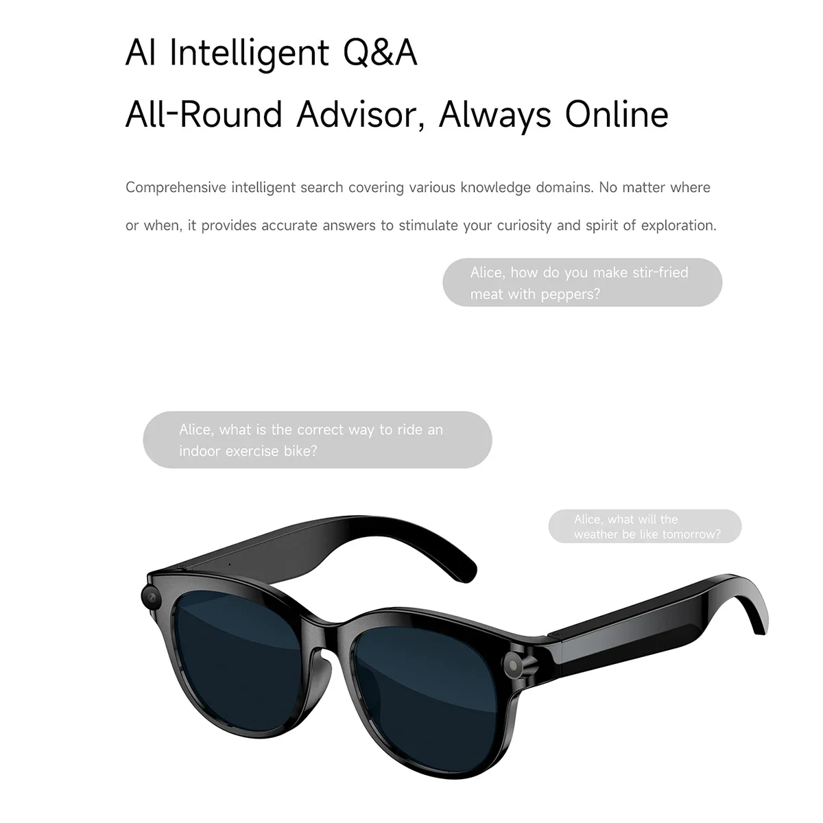 แว่นตา AI สำหรับผู้ชาย พร้อมฟั - Audio Music Ai บทวิจารณ์และราคา