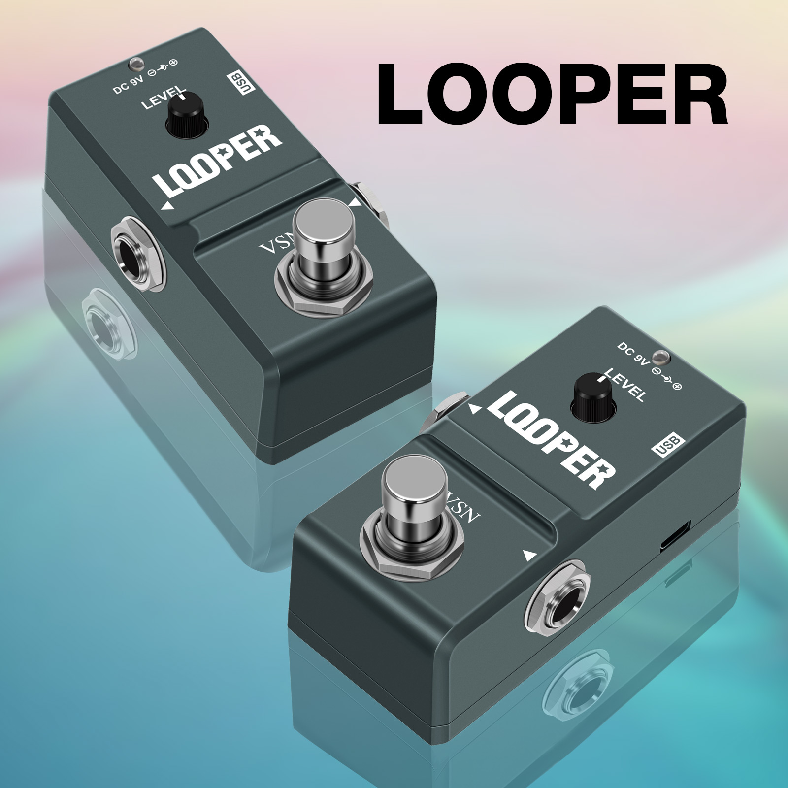 VSN กีตาร์ Looper Pedal Digita - Looper Pedal Guitar บทวิจารณ์และราคา