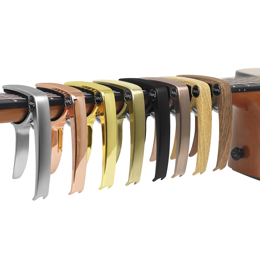 คลิปปรับจูนเสียงกีตาร์แบบมืออา - Guitar Capo Clip บทวิจารณ์และราคา