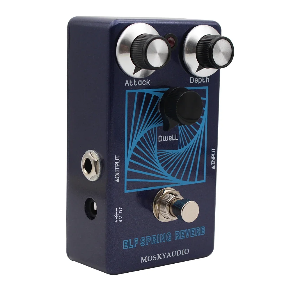 Mosky ELF Spring Reverb Effect - Looper Pedal Guitar บทวิจารณ์และราคา
