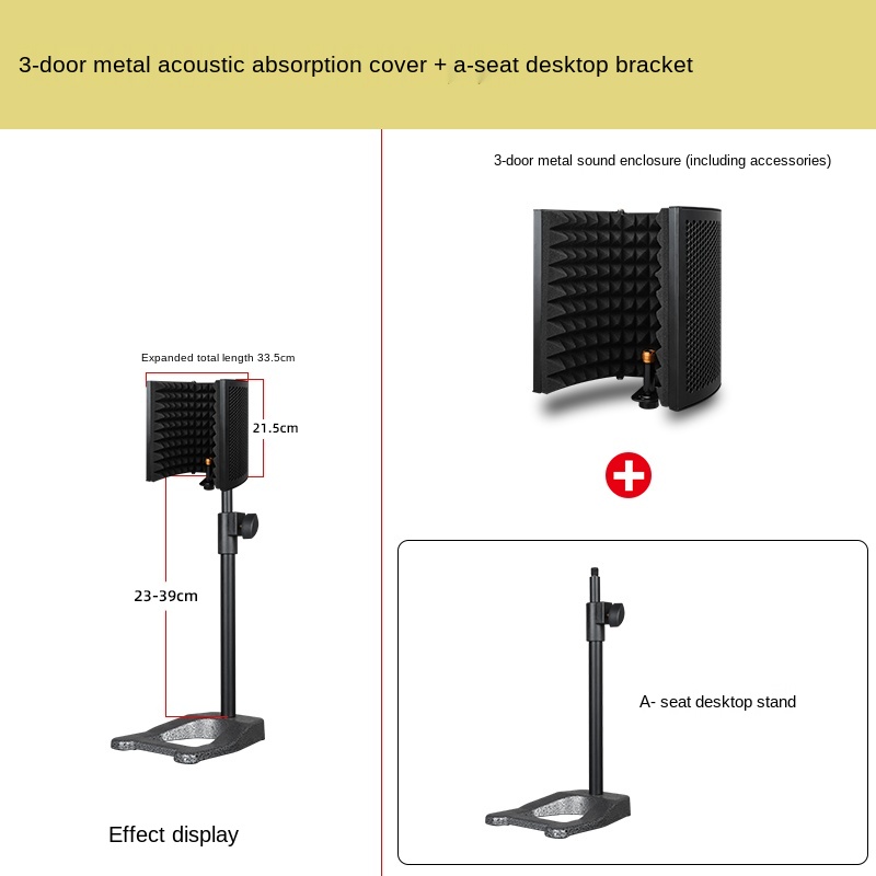 ฝาครอบไมโครโฟนแบบปรับได้ ป้องก - Recording Pop Filter บทวิจารณ์และราคา