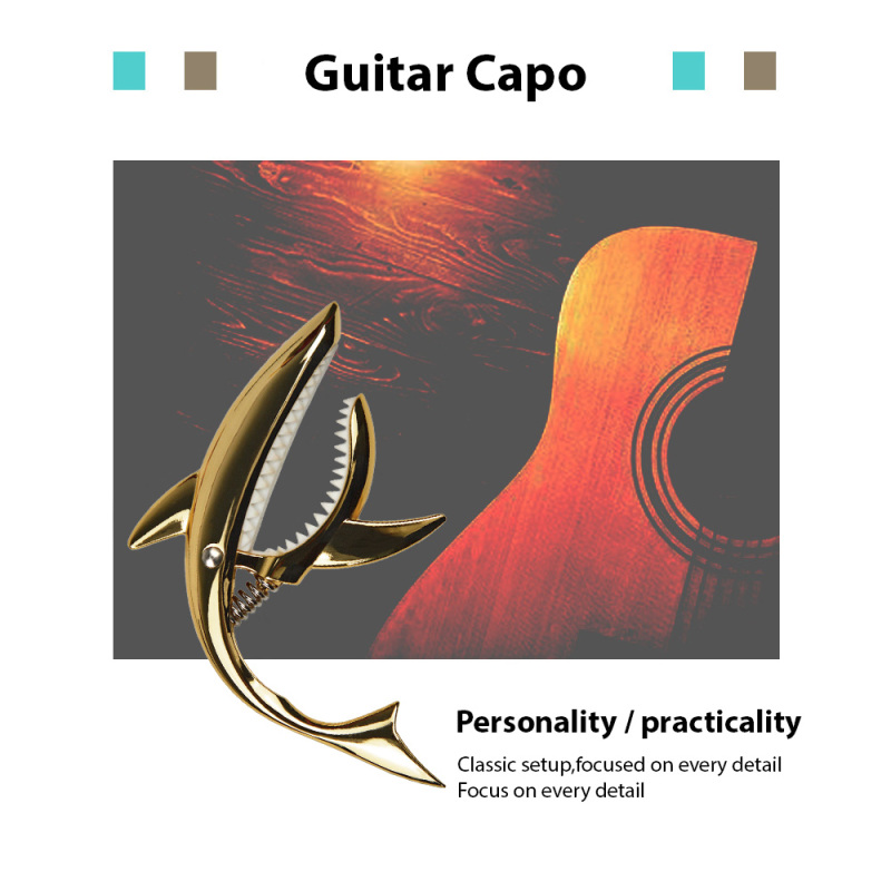 คาโปกีตาร์อัลลอยด์ซิงค์คาโป้คล - Guitar Capo Clip บทวิจารณ์และราคา