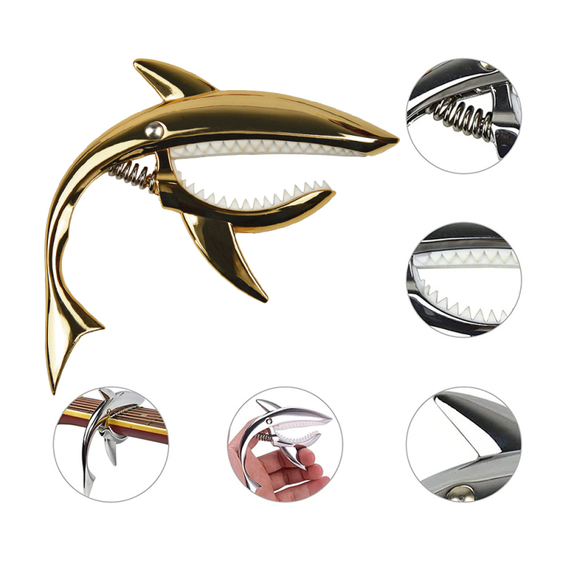 คาโปกีตาร์อัลลอยด์ซิงค์คาโป้คล - Guitar Capo Clip บทวิจารณ์และราคา