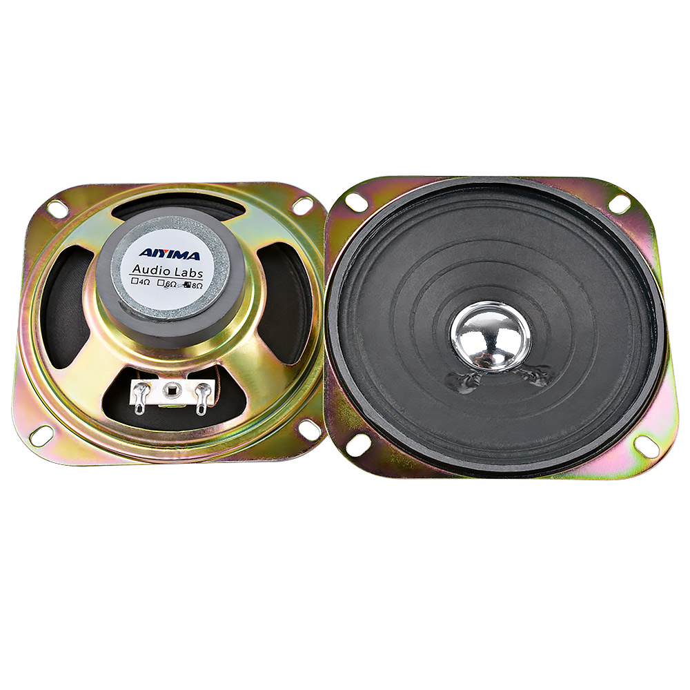 AIYIMA 2 ชิ้น 4 นิ้วลําโพงเสีย - Audio Music Generator บทวิจารณ์และราคา