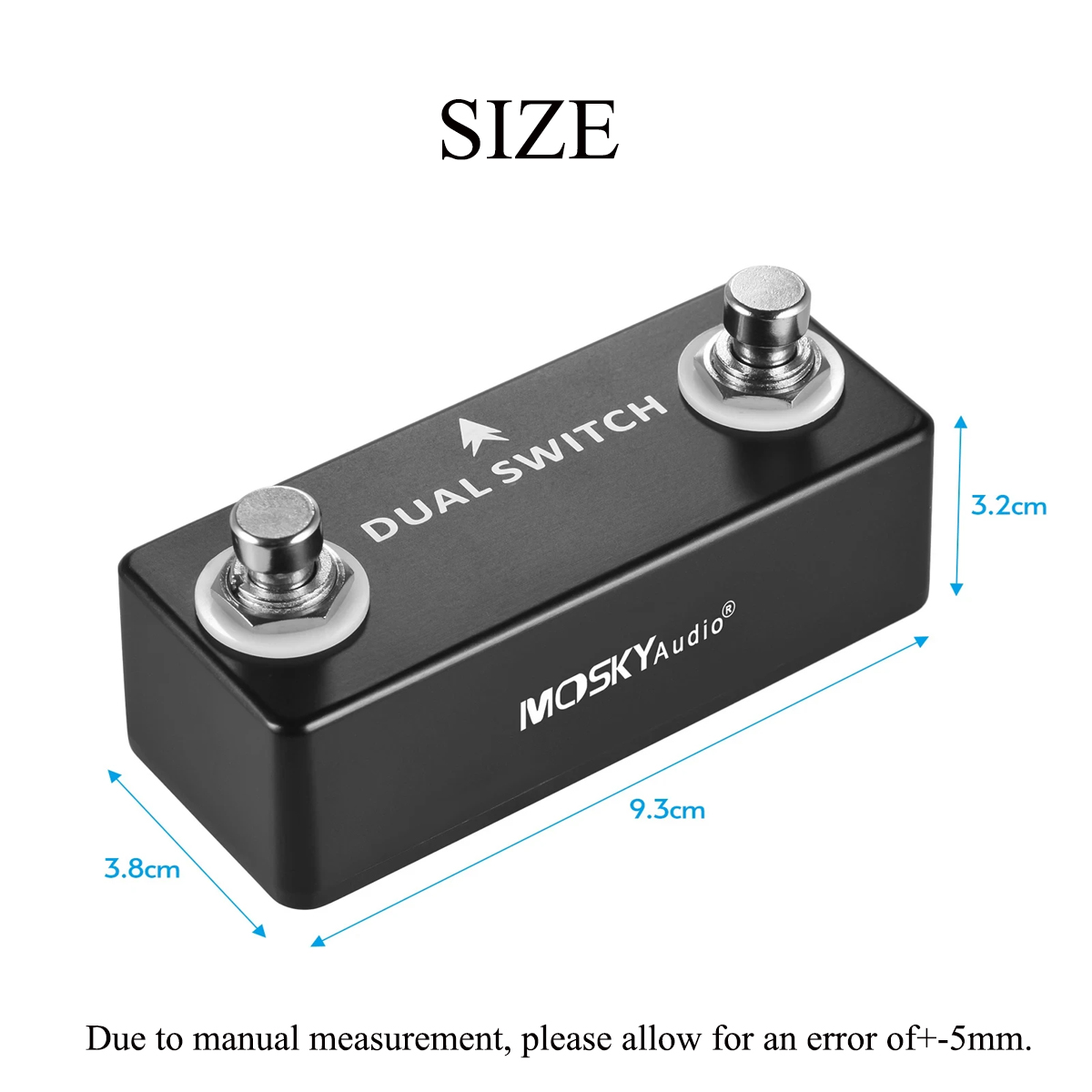 สวิตช์คู่ MOSKY สำหรับเอฟเฟคกี - Looper Pedal Guitar บทวิจารณ์และราคา