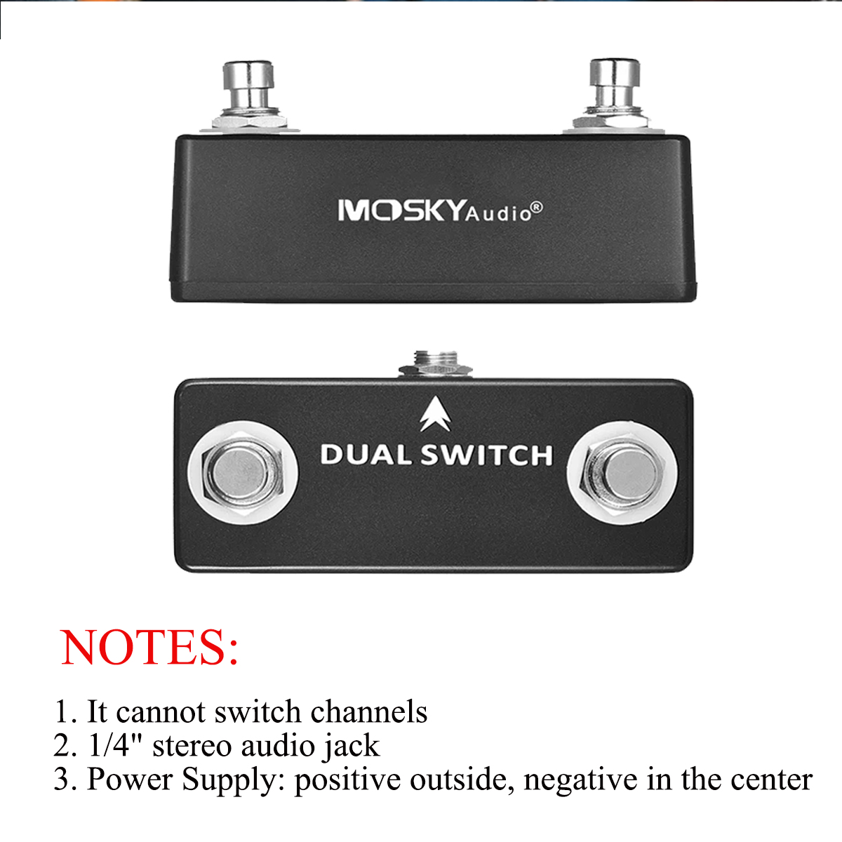 สวิตช์คู่ MOSKY สำหรับเอฟเฟคกี - Looper Pedal Guitar บทวิจารณ์และราคา