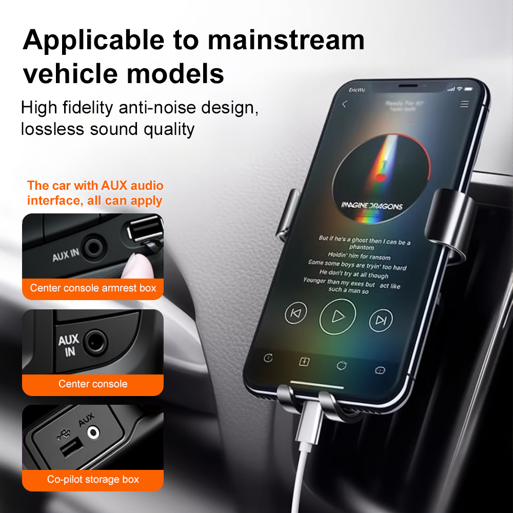 Type-C ถึง 3.5 มม.สายสัญญาณเสี - Audio Music Link บทวิจารณ์และราคา