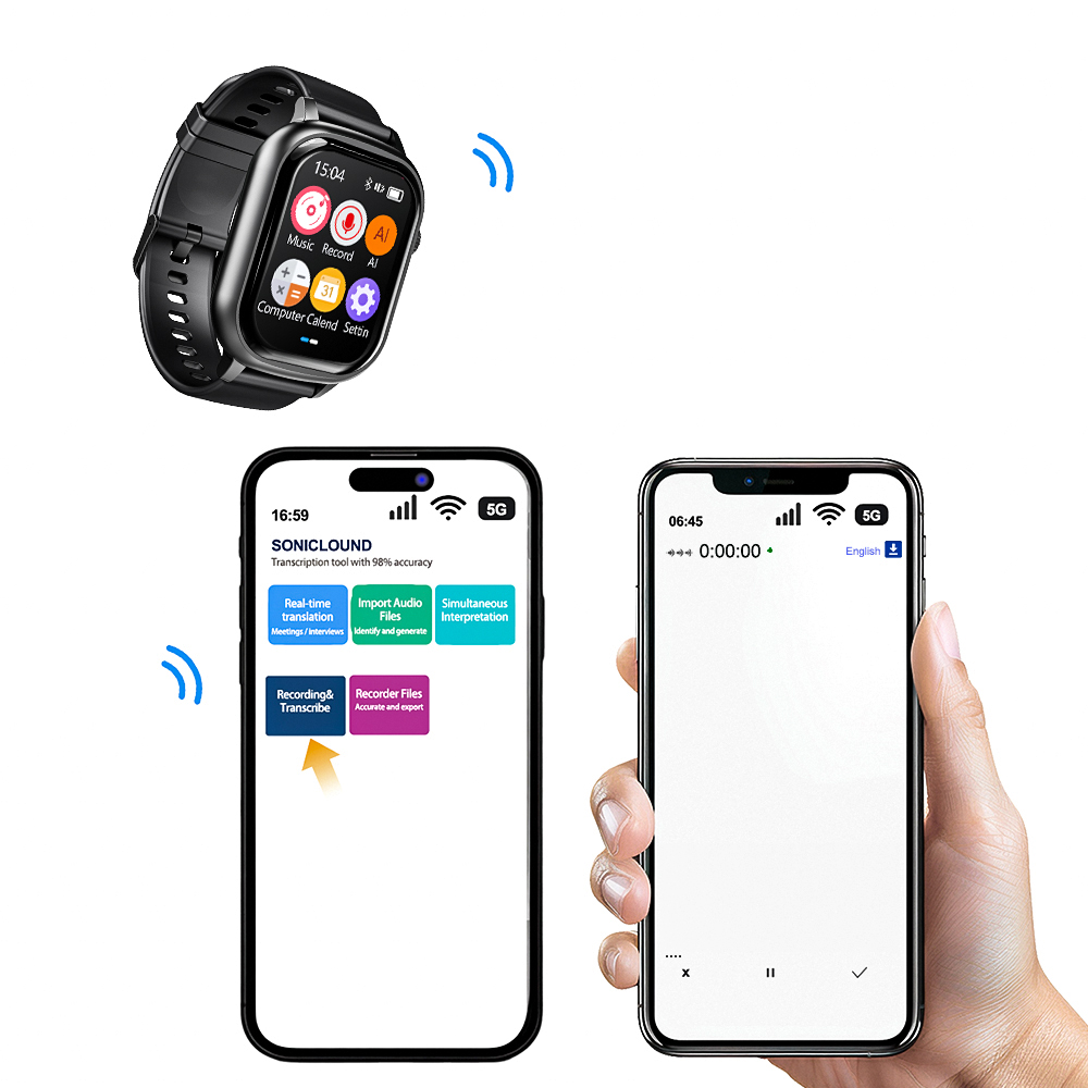 นาฬิกาบันทึกเสียงอัจฉริยะ Vand - Audio Music Ai บทวิจารณ์และราคา