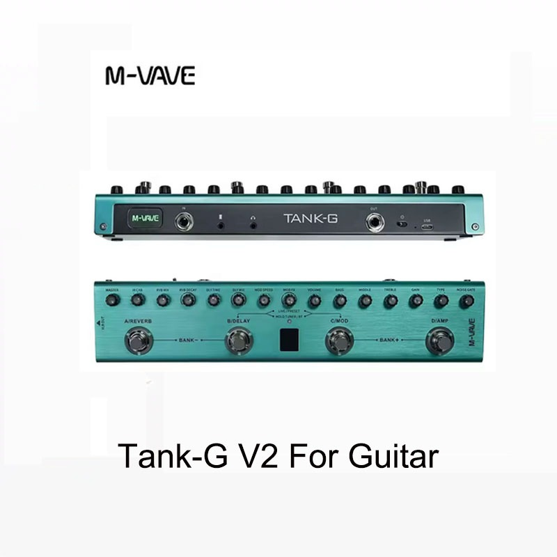 เอฟเฟคกีตาร์ M-VAVE TANK PRO/T - Looper Pedal Guitar บทวิจารณ์และราคา