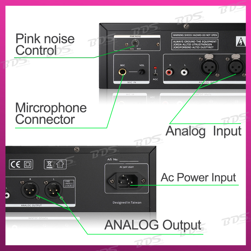 BDS PP-131P เครื่องวิเคราะห์เส - Audio Music Generator บทวิจารณ์และราคา