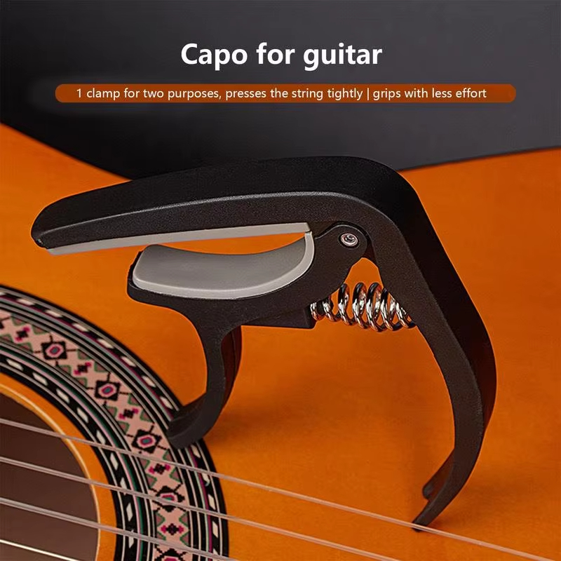 คาโปกีตาร์พลาสติกแบบพกพาสำหรับ - Guitar Capo Clip บทวิจารณ์และราคา