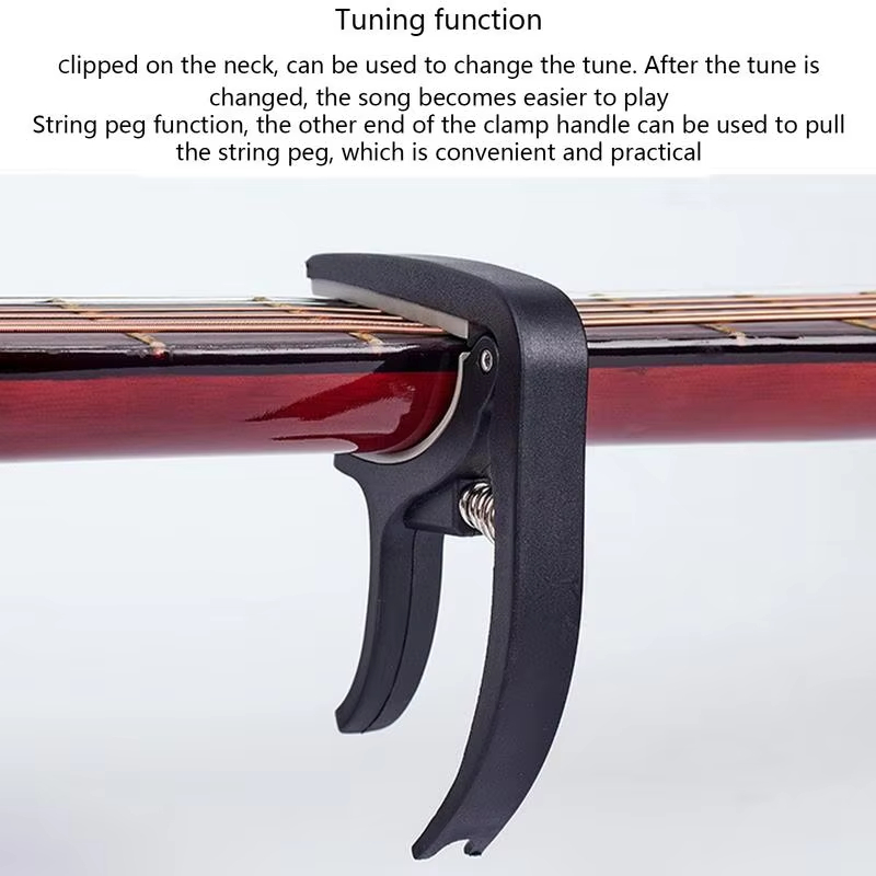 คาโปกีตาร์พลาสติกแบบพกพาสำหรับ - Guitar Capo Clip บทวิจารณ์และราคา