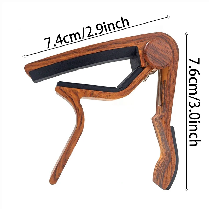 คาโปกีต้าร์โลหะผสมสังกะสีคุณภา - Guitar Capo Clip บทวิจารณ์และราคา