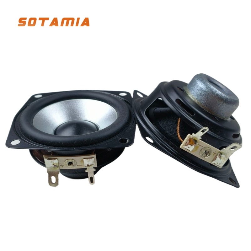SOTAMIA 2 ชิ้น 2.5 นิ้วลำโพงแบ - Audio Music Generator บทวิจารณ์และราคา