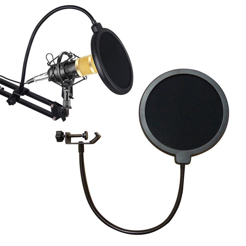 ทนทาน Double Layer กระจกสตูดิโ - Recording Pop Filter บทวิจารณ์และราคา
