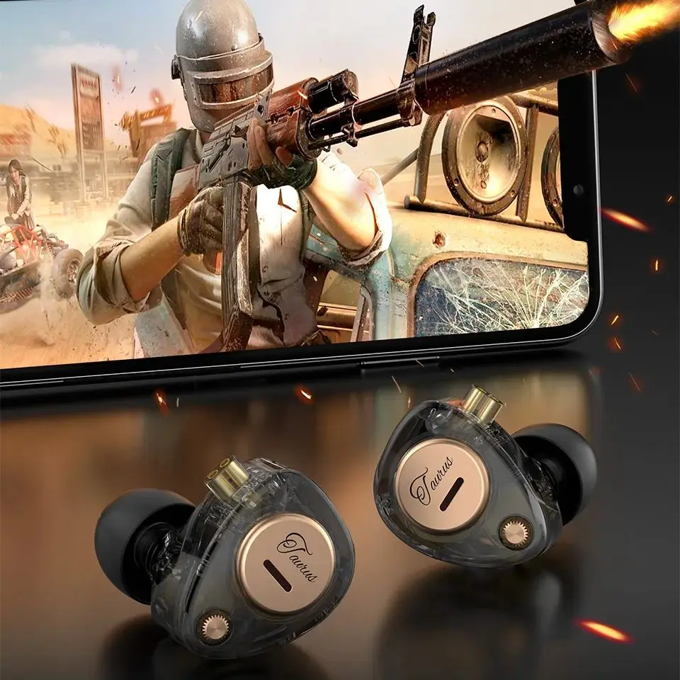 หูฟังอินเอียร์แบบมีสาย KZ Taur - Audio Music Dj บทวิจารณ์และราคา