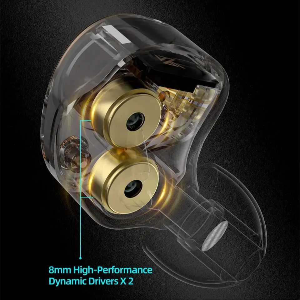 หูฟังอินเอียร์แบบมีสาย KZ Taur - Audio Music Dj บทวิจารณ์และราคา