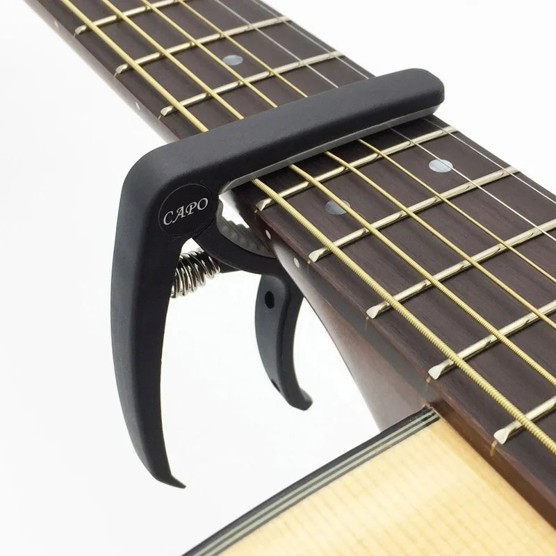 คาโปกีต้าร์พลาสติกสําหรับ 6 สา - Guitar Capo Clip บทวิจารณ์และราคา