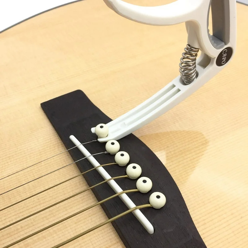 คาโปกีต้าร์พลาสติกสําหรับ 6 สา - Guitar Capo Clip บทวิจารณ์และราคา