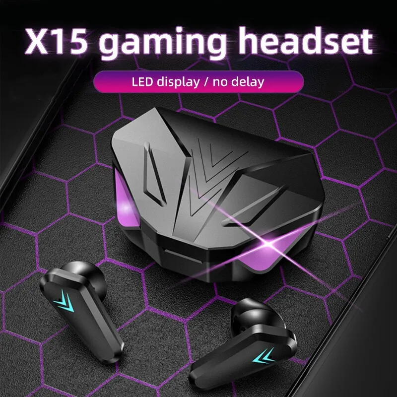 X15 หูฟังสําหรับเล่นเกม TWS หู - Audio Music Apple บทวิจารณ์และราคา