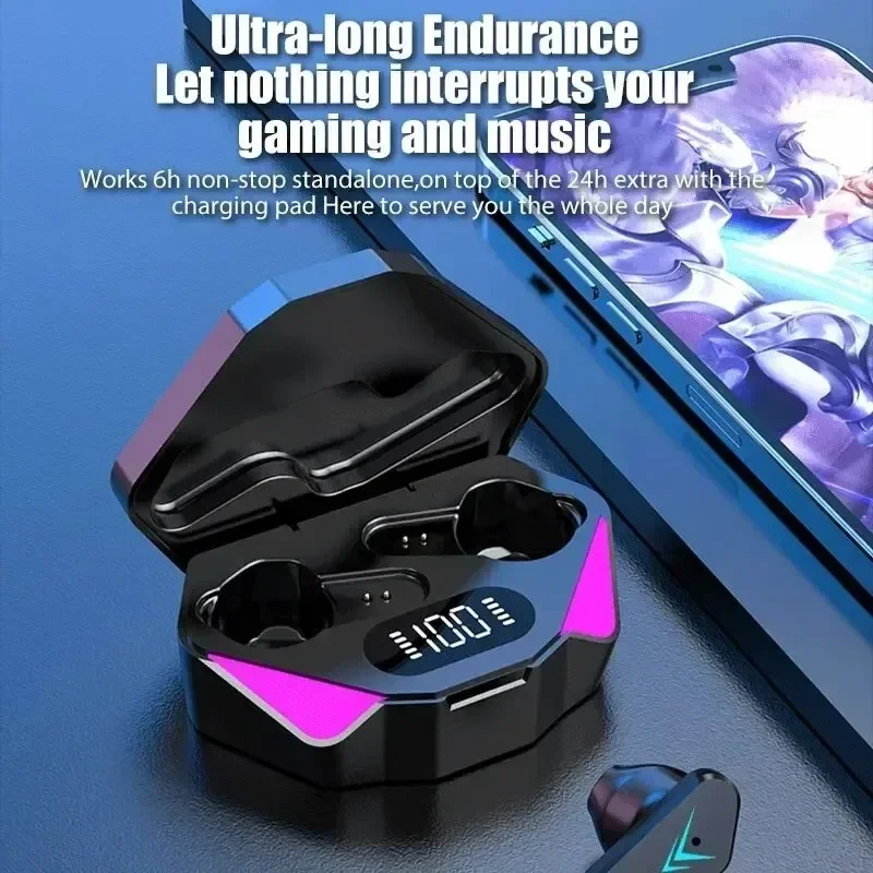 X15 หูฟังสําหรับเล่นเกม TWS หู - Audio Music Apple บทวิจารณ์และราคา