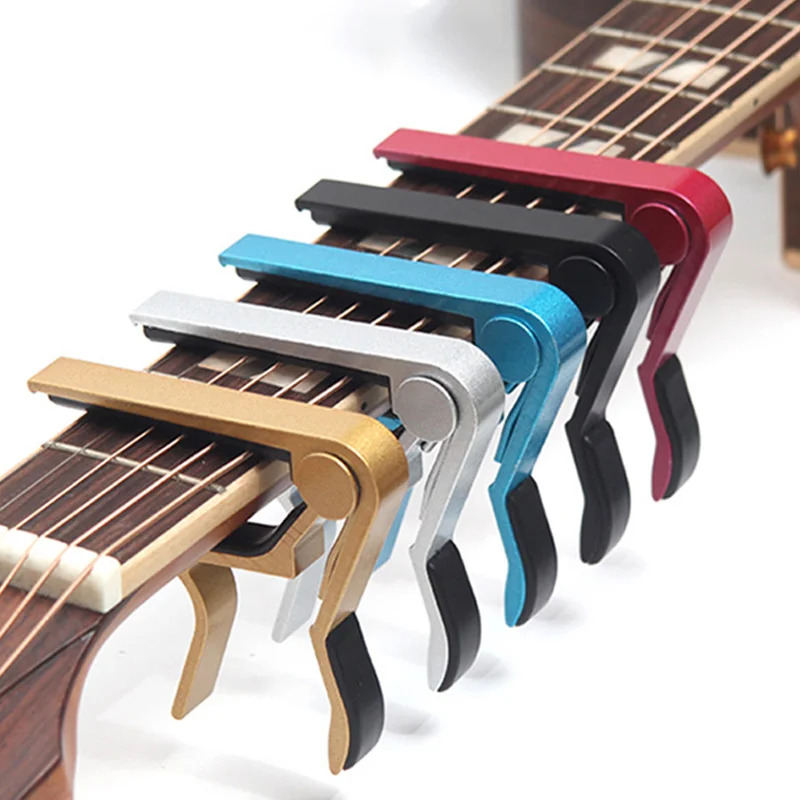 1/2pcs กีตาร์ Capo สําหรับกีตา - Guitar Capo Clip บทวิจารณ์และราคา