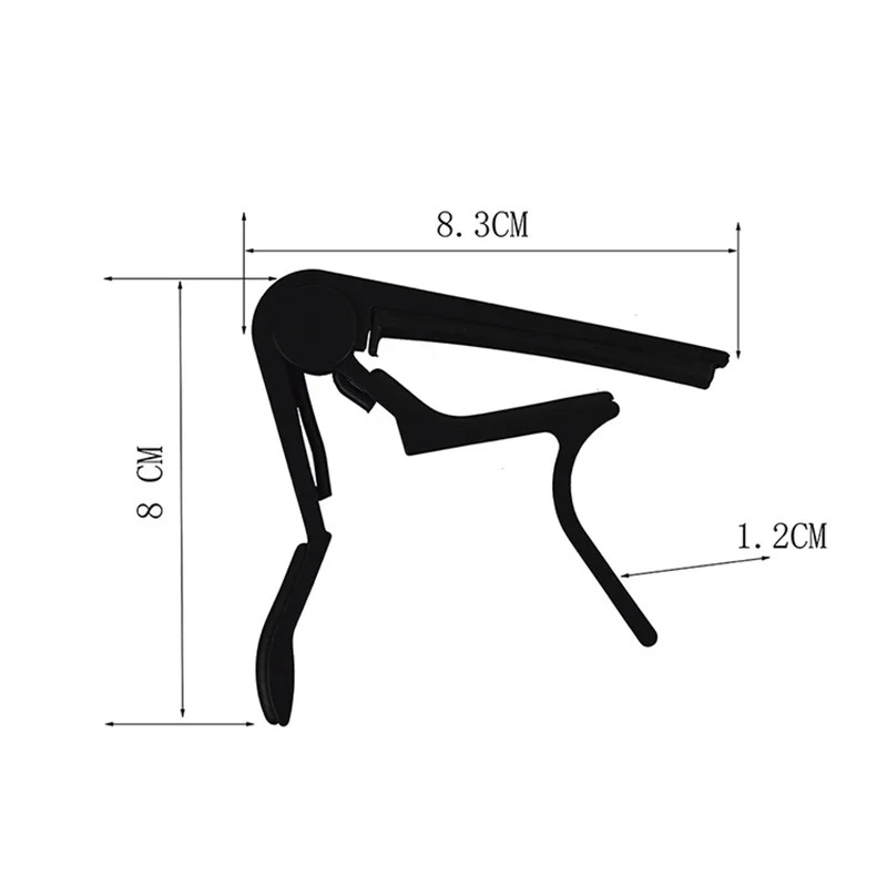 1/2pcs กีตาร์ Capo สําหรับกีตา - Guitar Capo Clip บทวิจารณ์และราคา