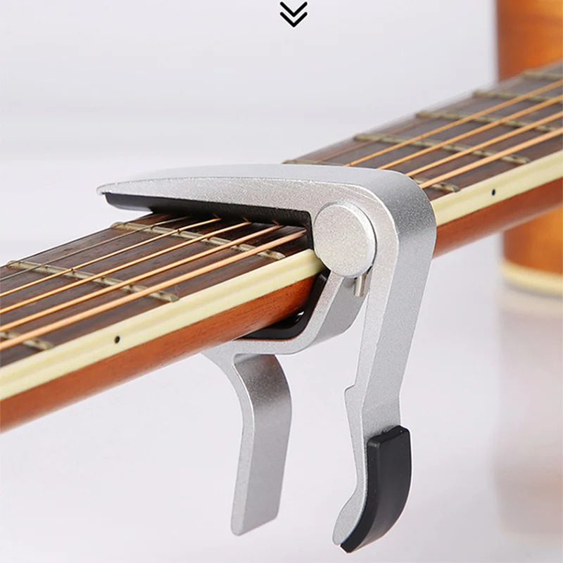1/2pcs กีตาร์ Capo สําหรับกีตา - Guitar Capo Clip บทวิจารณ์และราคา