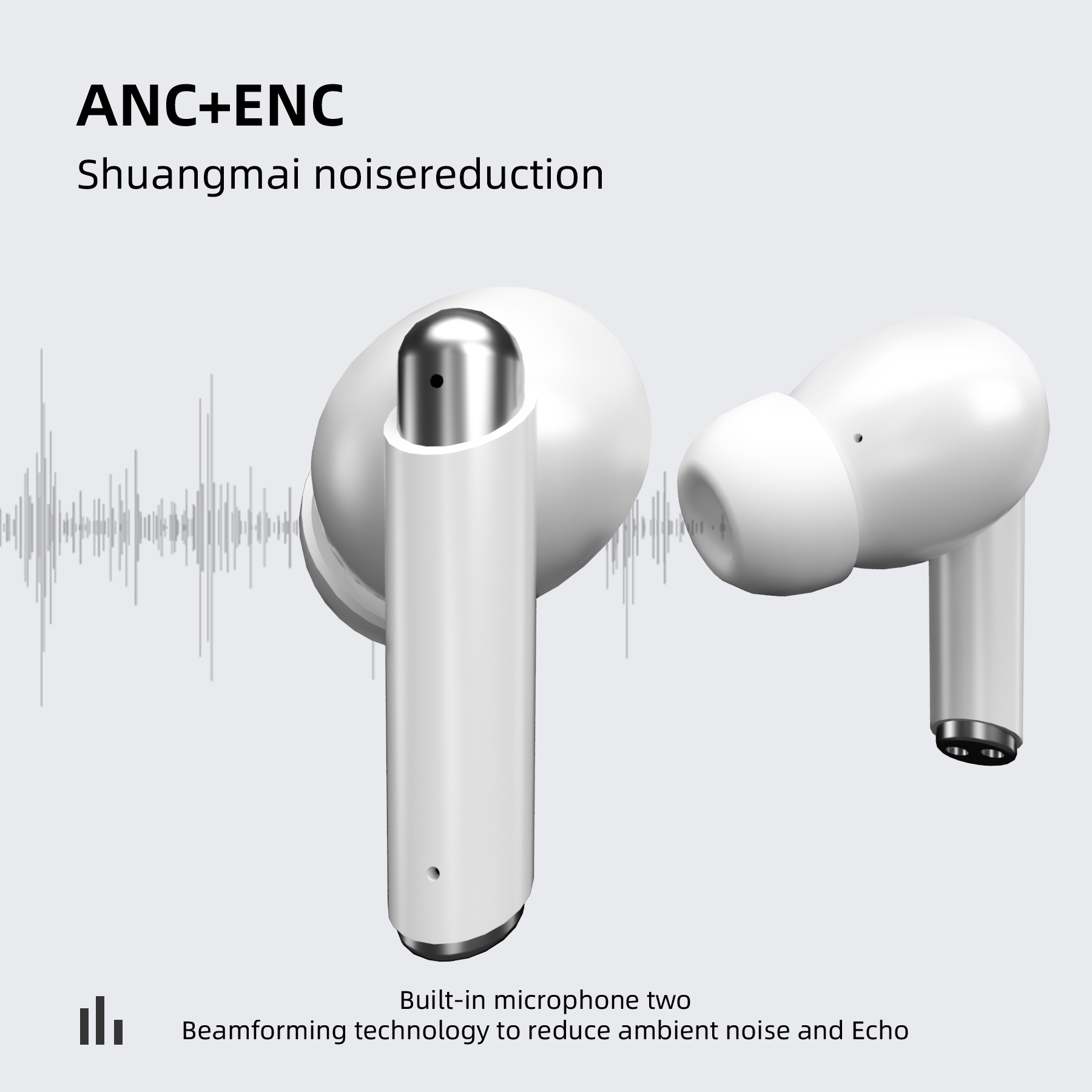 หูฟังบลูทูธหน้าจอสัมผัสอัจฉริย - Audio Music Apple บทวิจารณ์และราคา