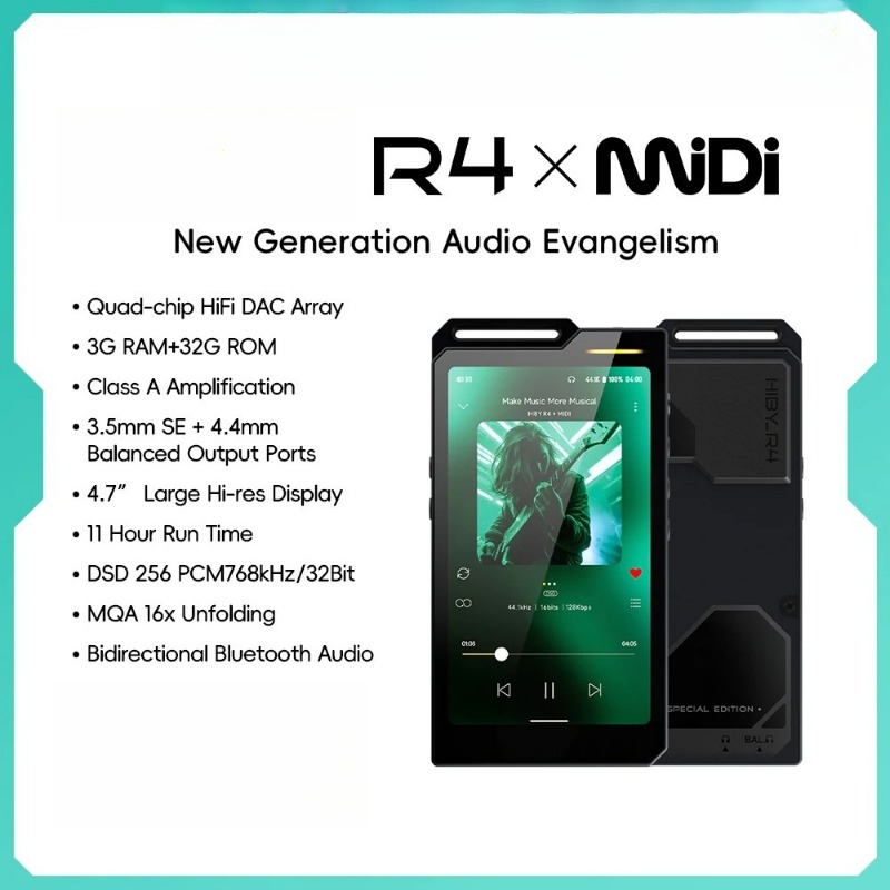 เครื่องเล่นเพลง HiFi รุ่น R4 M - Audio Music Free Mp3 บทวิจารณ์และราคา