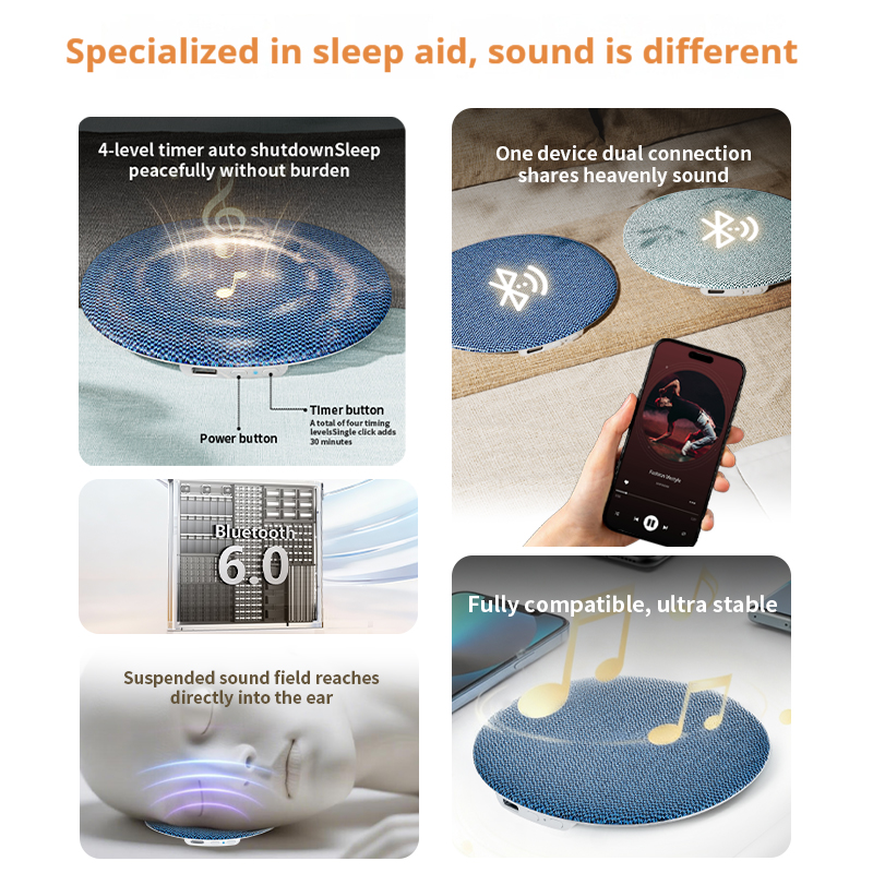 ลำโพงบลูทูธ 6.0 สำหรับนอนหลับ  - Audio Music Apple บทวิจารณ์และราคา