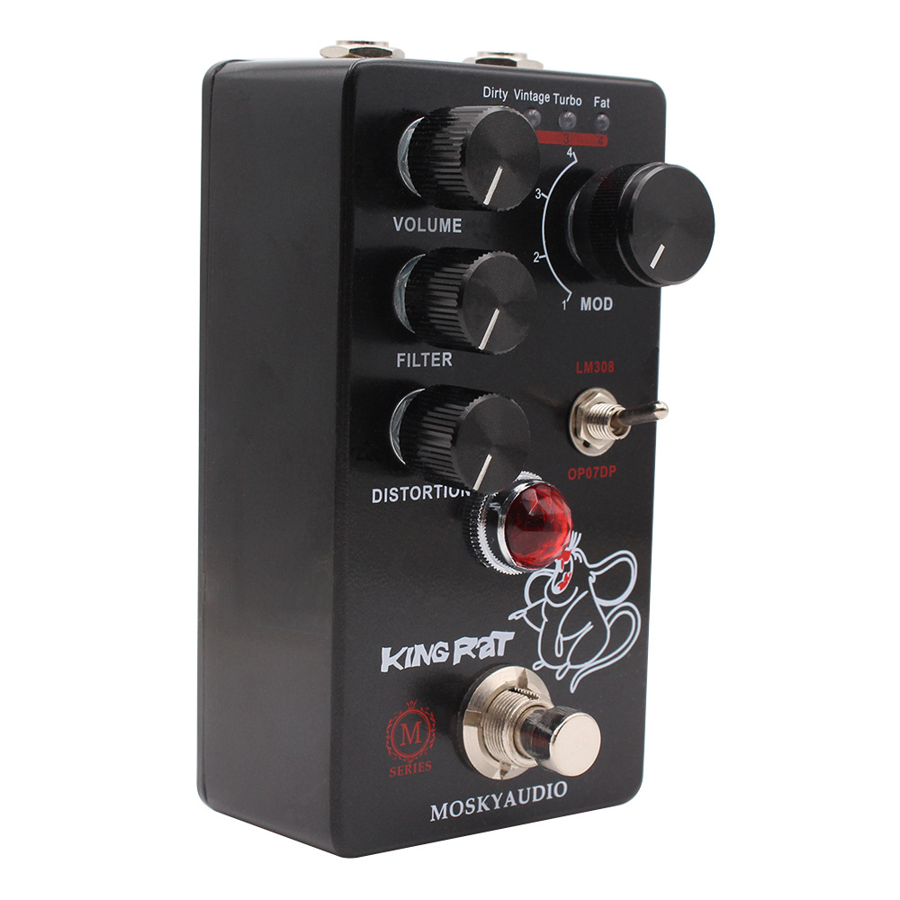 MOSKY King Rat กีตาร์ Fuzz Dis - Looper Pedal Guitar บทวิจารณ์และราคา