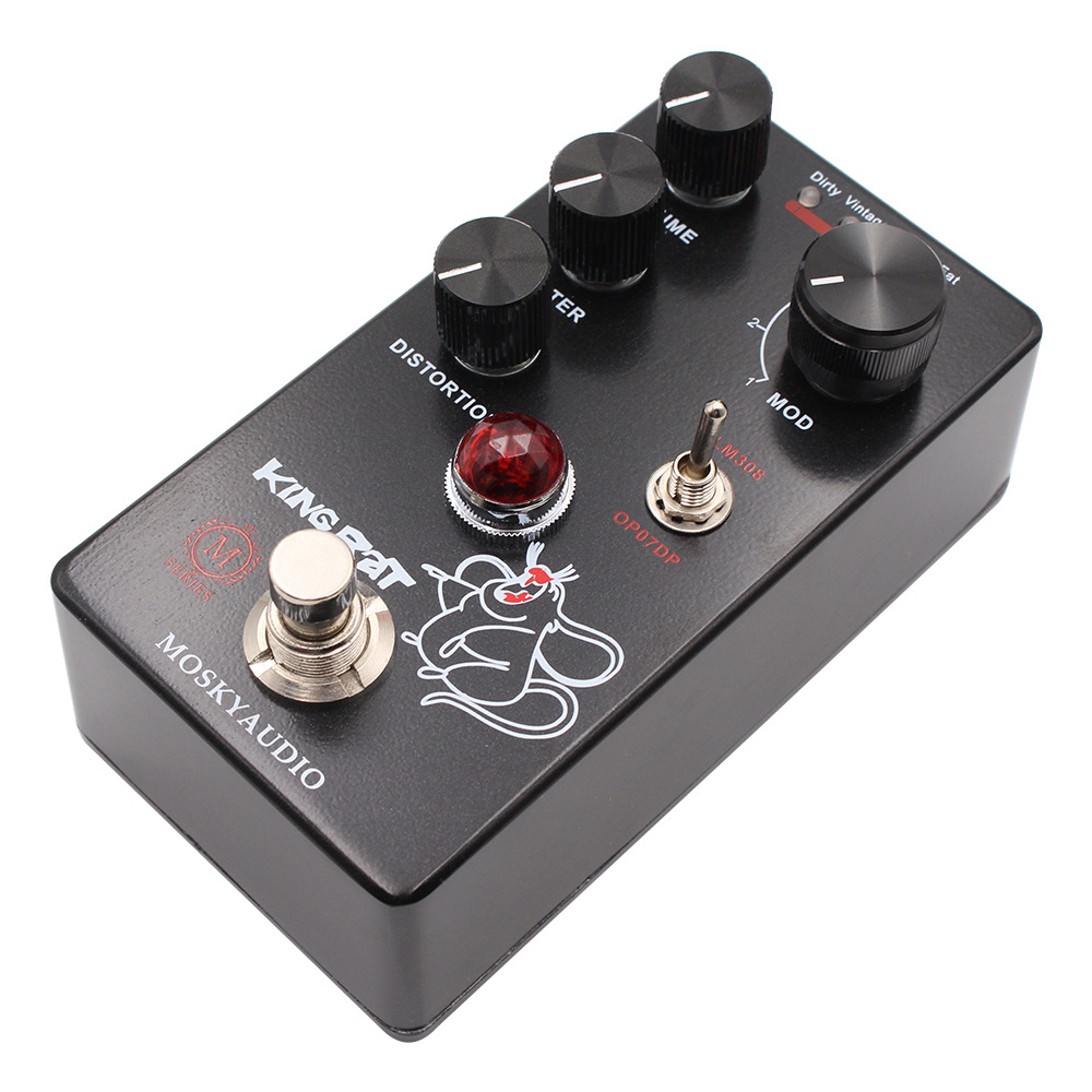 MOSKY King Rat กีตาร์ Fuzz Dis - Looper Pedal Guitar บทวิจารณ์และราคา