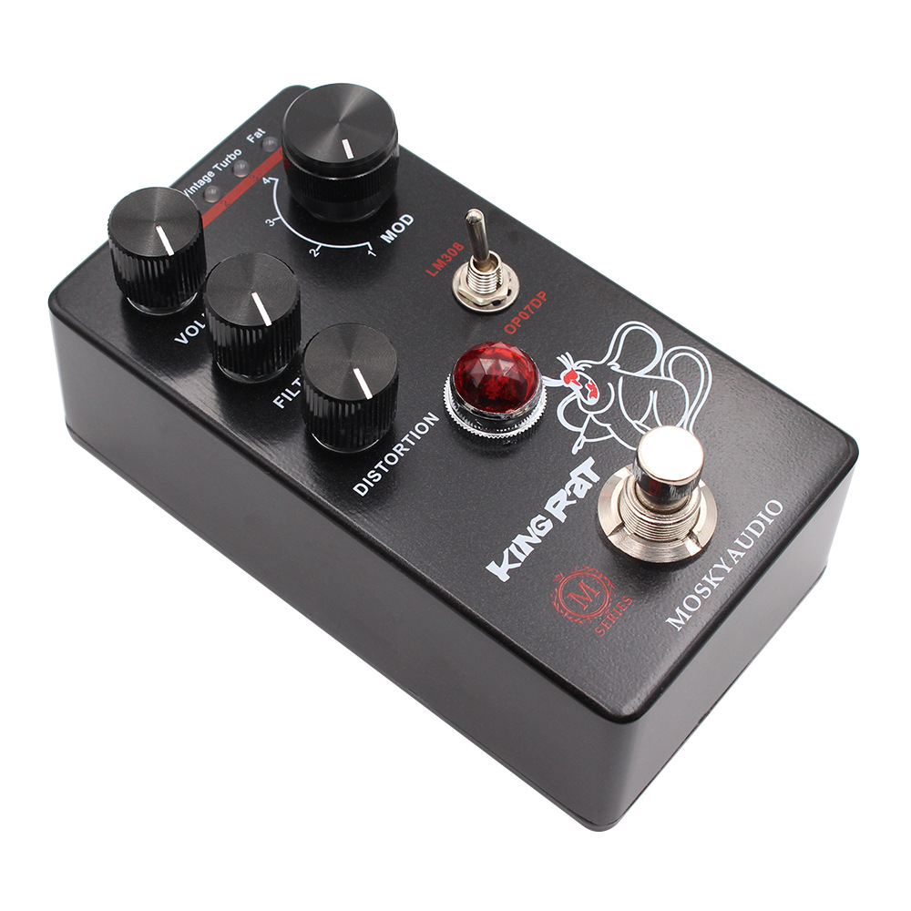 MOSKY King Rat กีตาร์ Fuzz Dis - Looper Pedal Guitar บทวิจารณ์และราคา