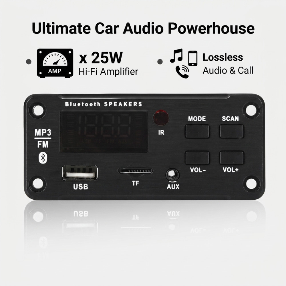 50W เครื่องขยายเสียงบลูทูธ MP3 - Audio Music Free Mp3 บทวิจารณ์และราคา