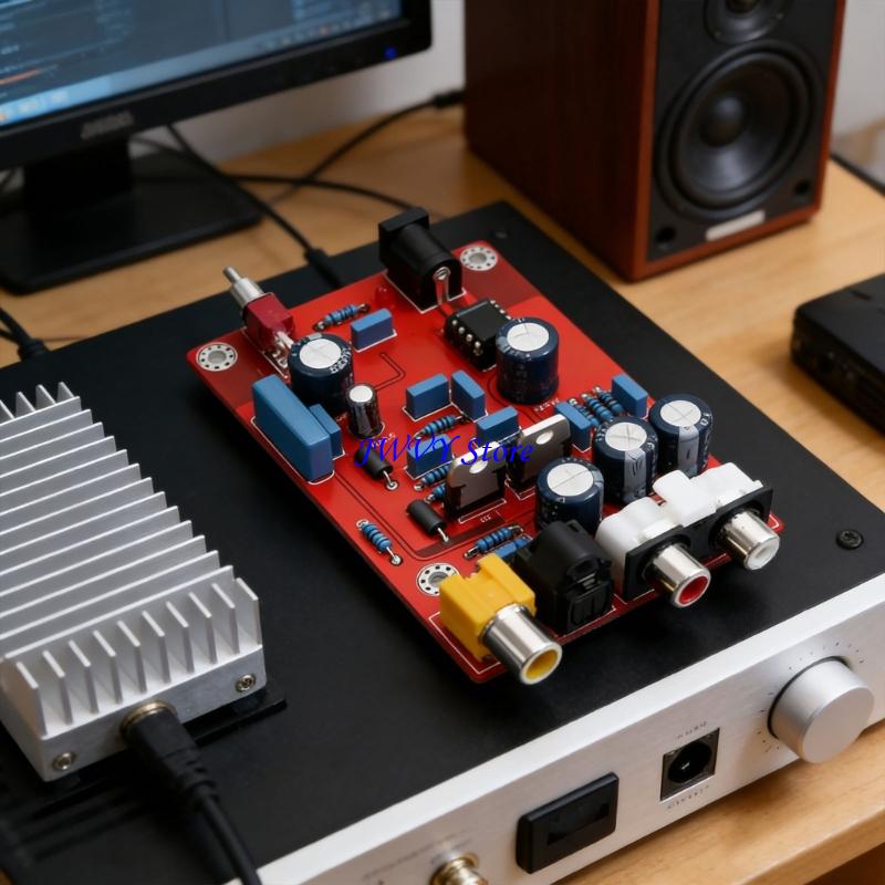 573A TDA1543 CS8412 DACs เสียง - Audio Music Enhancer บทวิจารณ์และราคา