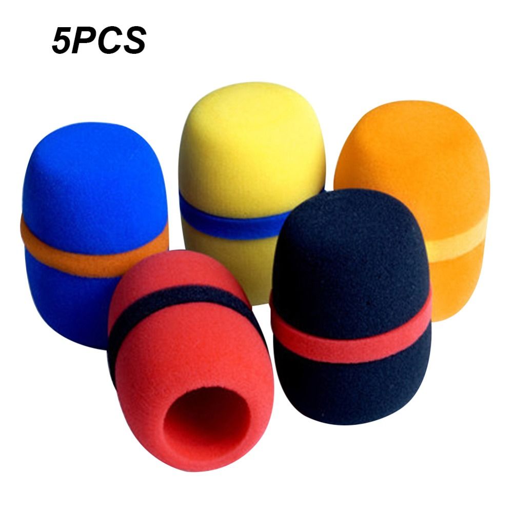 5ชิ้นตัวเปลี่ยนไมโครโฟนตัวครอบ - Recording Pop Filter บทวิจารณ์และราคา