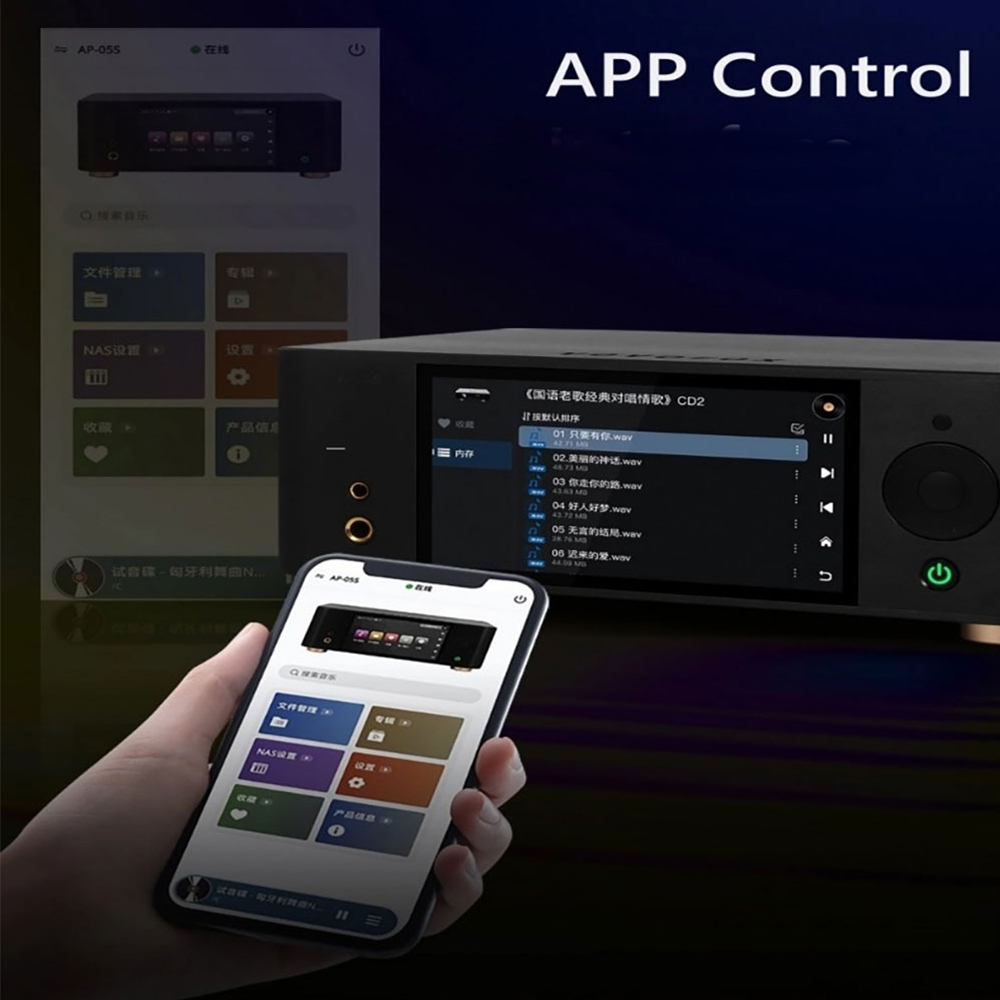VOVOFOX-HiFi AP05S เครื่องเล่น - Audio Music Free Mp3 บทวิจารณ์และราคา