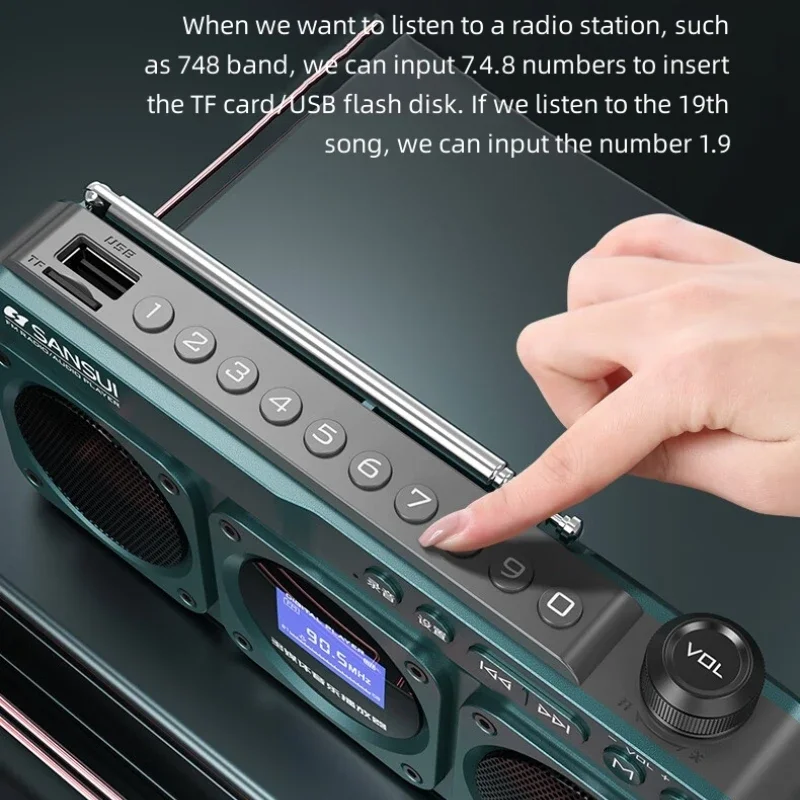 แบบพกพา F28 วิทยุ FM คุณภาพเสี - Audio Music Apple บทวิจารณ์และราคา