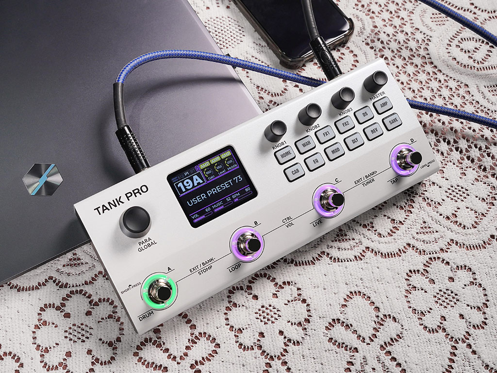 M VAVE TANK G/B TANK PRO มัลติ - Looper Pedal Guitar บทวิจารณ์และราคา